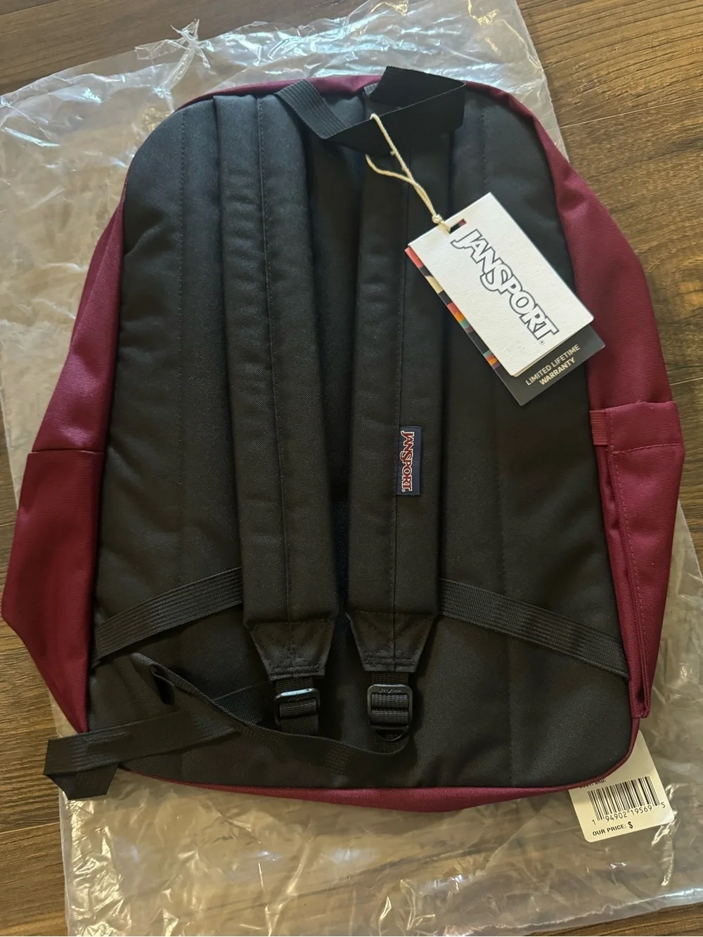 Jansport Backpack in Deep Russet Red